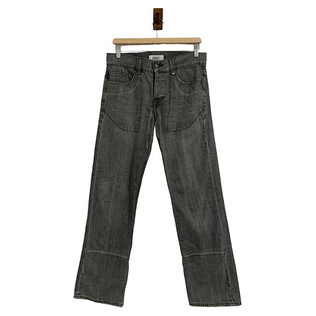 아르마니 익스체인지 흑청 데님 팬츠 30