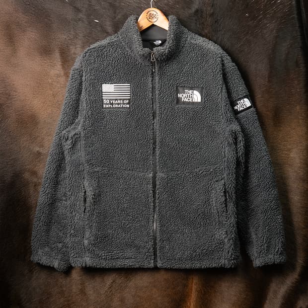 [108] 노스페이스 50주년 스노우 시티 플리스 자켓 그레이 