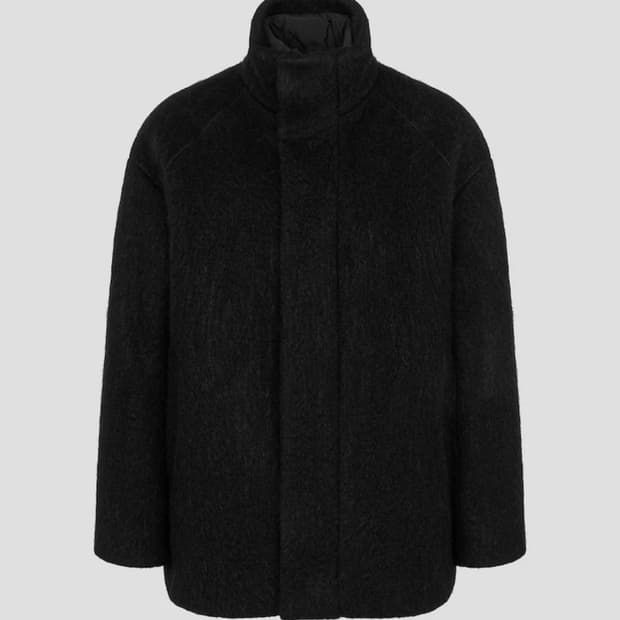 준지 모헤어 울 패딩 자켓