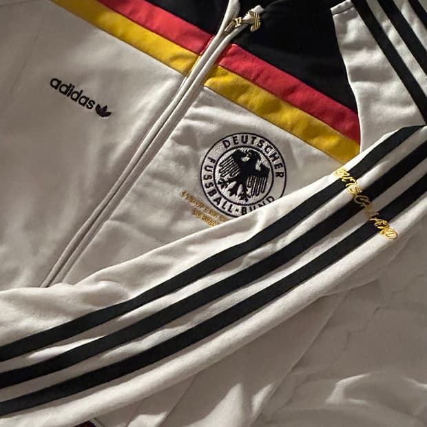 아디다스 독일 국대 08/09 트랙탑 져지