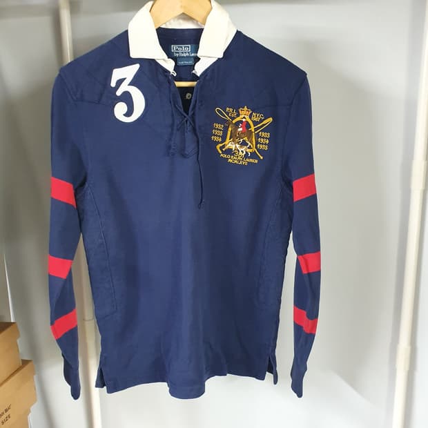 폴로 랄프로렌 럭비 롱슬리브