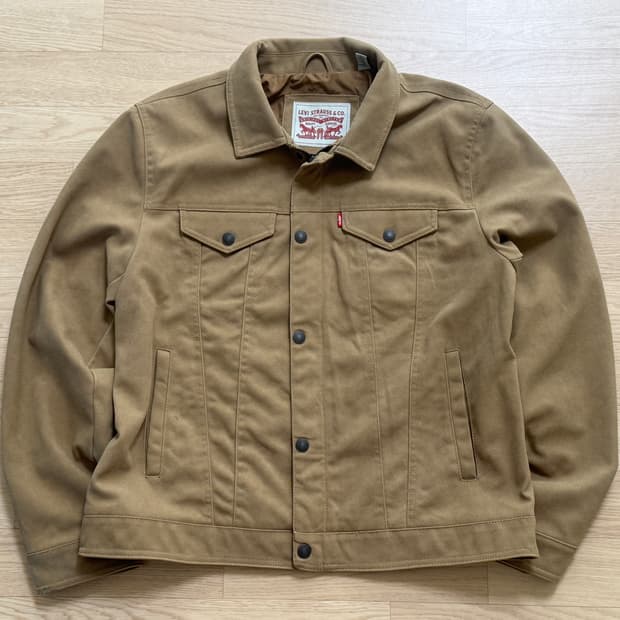 리바이스 스웨이드 라이더 자켓