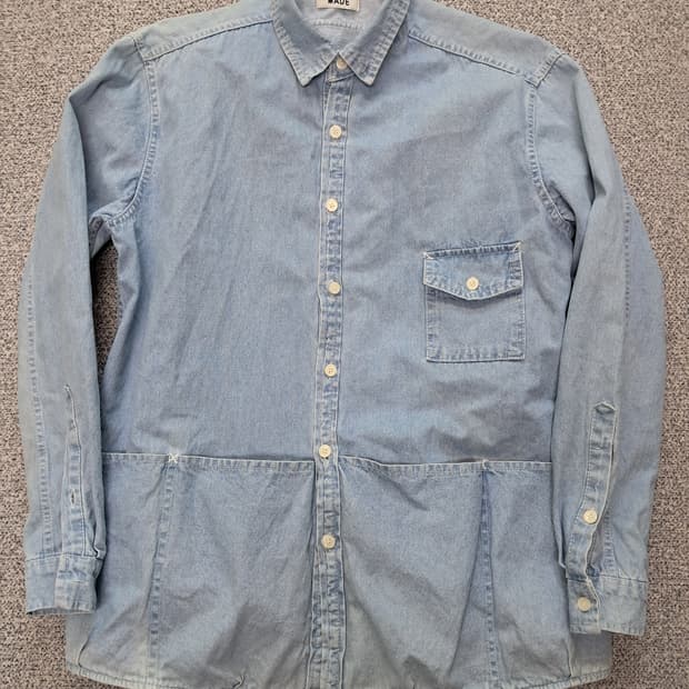 휴먼메이드 데님셔츠자켓