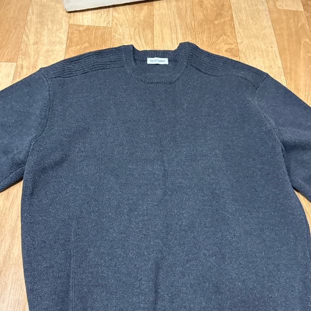 더니트컴퍼니 스토커즈 콜라보 니트 차콜 L