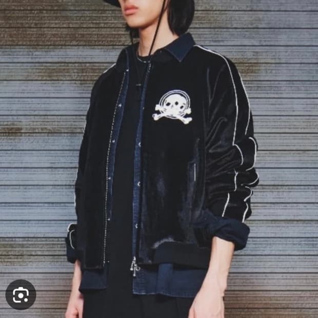 etce 스컬 벨켓 수비니어 자켓 S