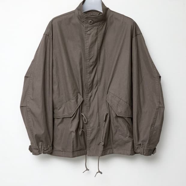 해칭룸 숏 모즈파카 머드브라운 3사이즈