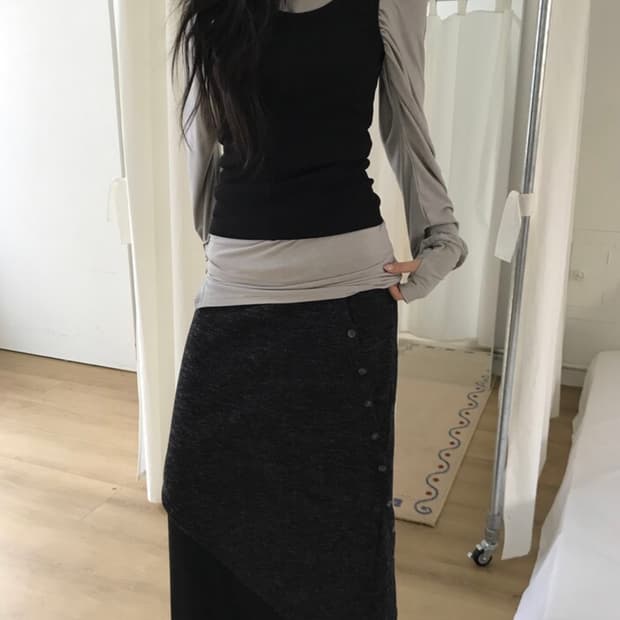 튜프티 롱스커트