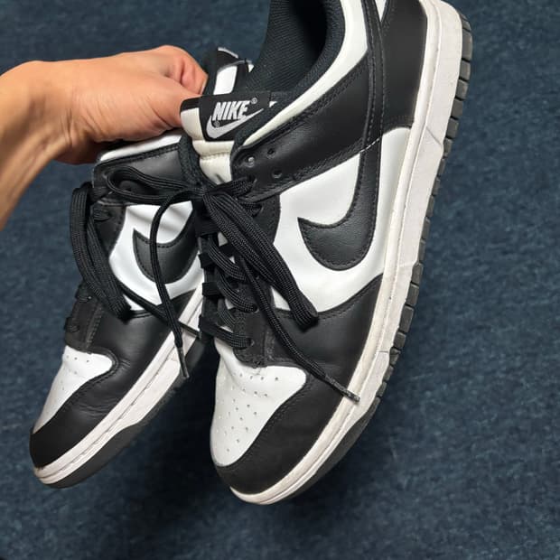 나이키 덩크로우 레트로 블랙 범고래