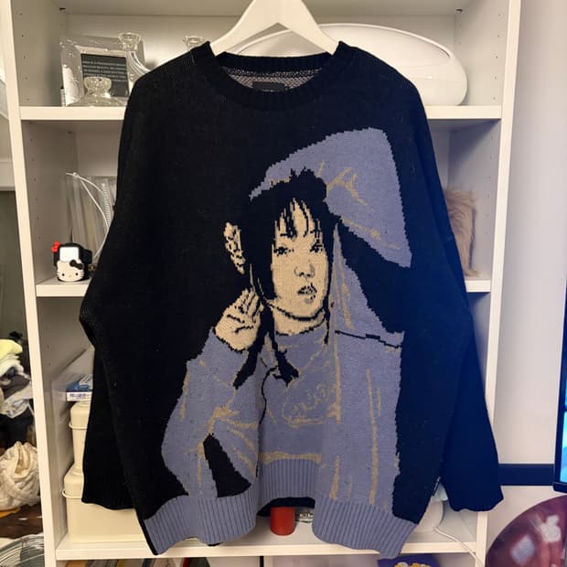 아조바이아조 오버핏니트