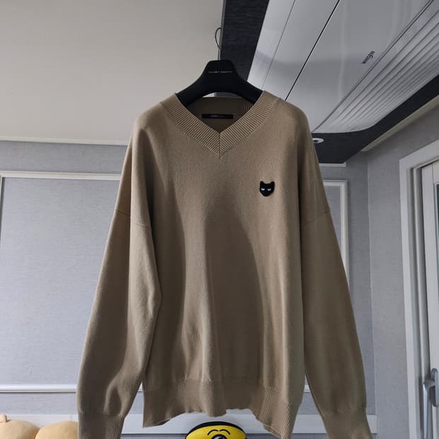 [거의 새것] 송지오옴므 지제로 니트 스웨터 티셔츠 M