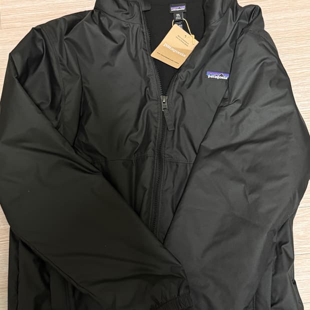 (키즈XXL) 파타고니아 키즈 플리스 라인드 윈드브레이커 자켓