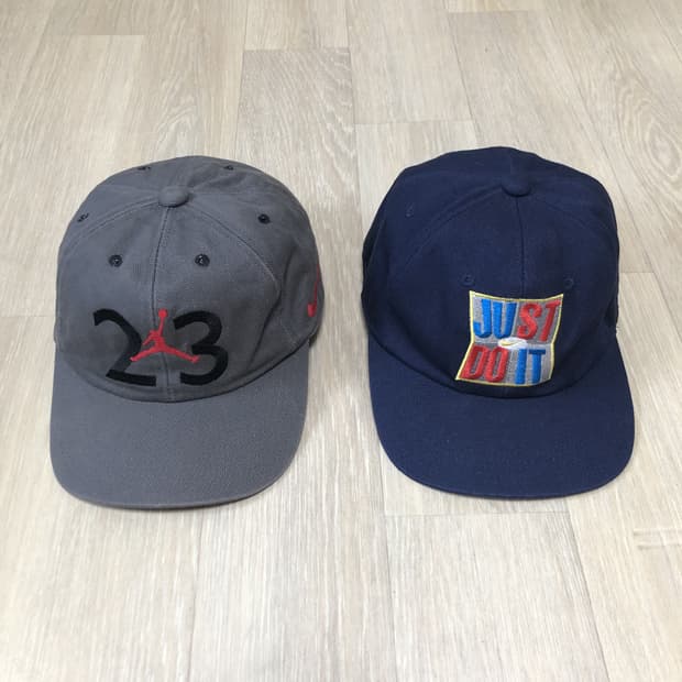 (L) 90's 나이키 NIKE 23 조던 저스트두잇 스냅백 일괄