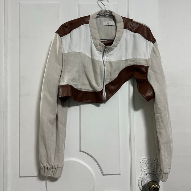 기준 크롭 자켓