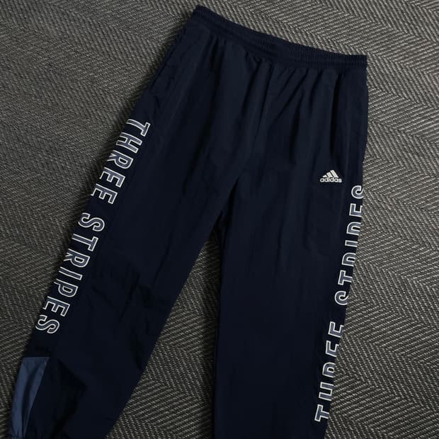 아디다스 사이드로고 나일론 우븐 조거 팬츠 y 4061