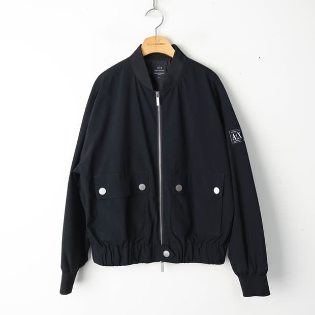 55/아르마니 익스체인지 집업 블루종