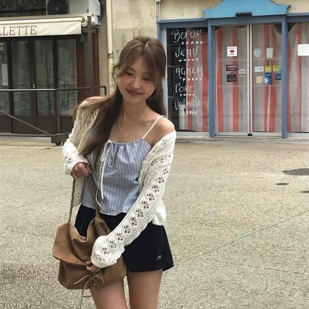 타낫 tannat 크로쉐 가디건 