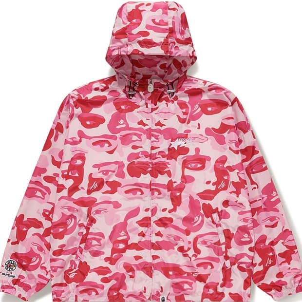 [L] 베이프 X 키드슈퍼 바람막이