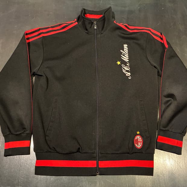 95) 아디다스 AC밀란 블랙 트랙탑