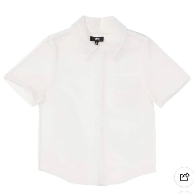 Stussy milo sheer shirt 스투시 마일로 시어 셔츠