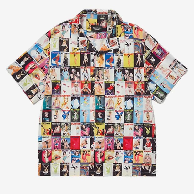 위캔더스 플레이보이 커버 셔츠 M