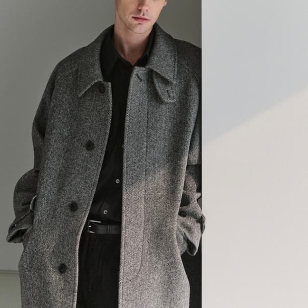 비슬로우 헤링본자켓M