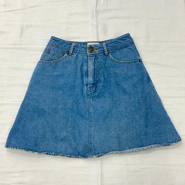 JPN 빈티지 플레어 청치마