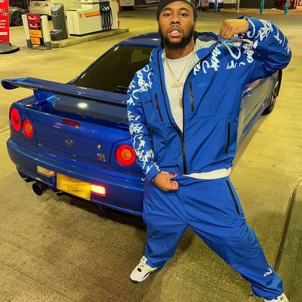 코르테이즈 corteiz 엘리트워크 워터프루프 바람막이 자켓 블루