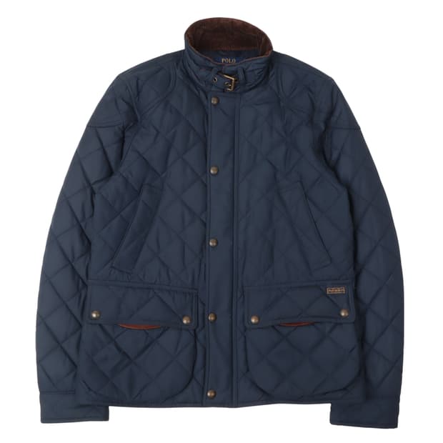 폴로 랄프로렌 네이비 코듀로이 퀄팅 자켓