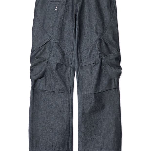 이그노타 코어14 쉘 카고팬츠 인디고 M