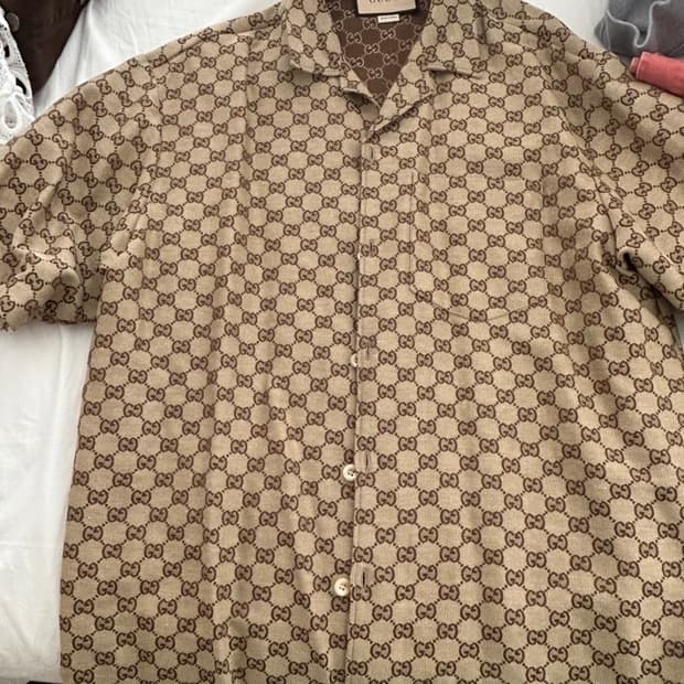 [50] 구찌 자가드 반팔셔츠