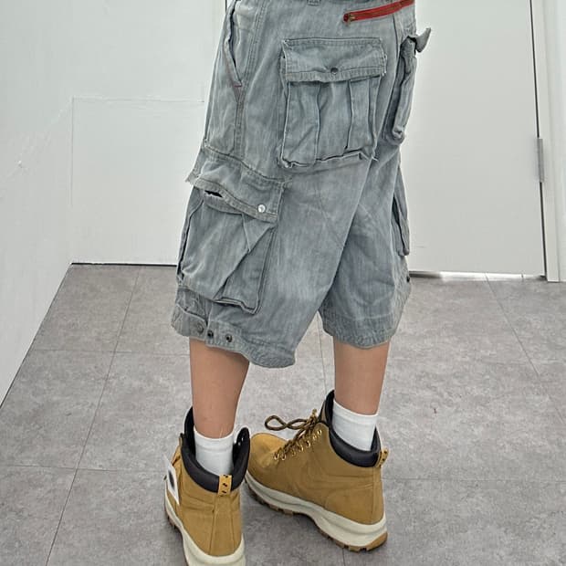NONE vintage back point cargo pants