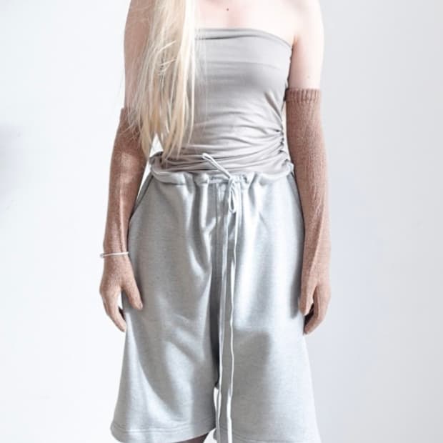 샵페어리 점프수트 jersey tube top jumsuit 24fw