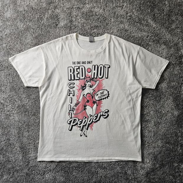 [무료배송] RED HOT CHILI PEPPERS 반팔 티셔츠