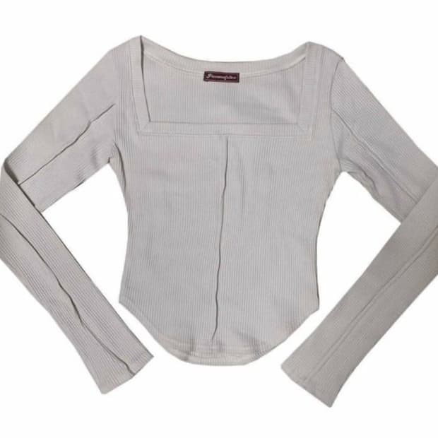 플리즈노팔로우 바비탑 라이트그레이