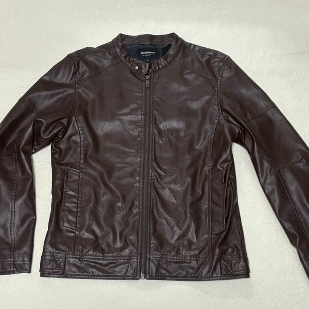 Doublefocus 가죽 자켓