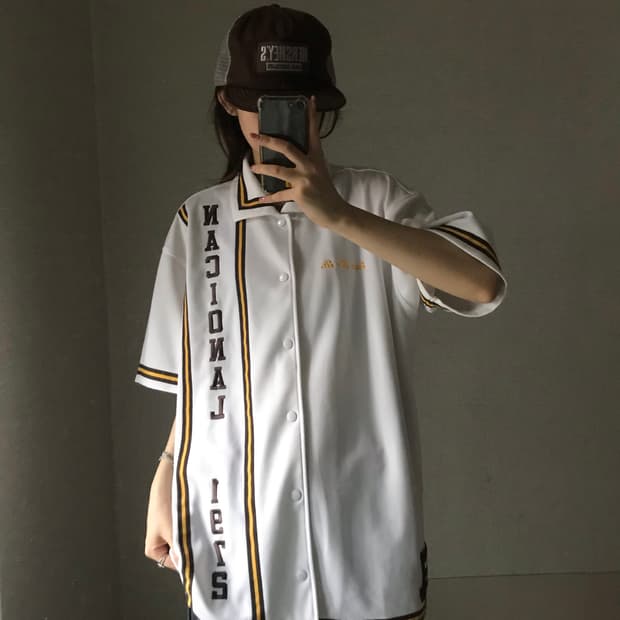 나이키 00s 오버핏 반팔유니폼