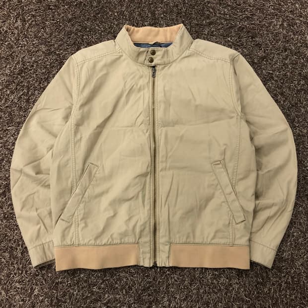 GAP 갭 코튼 해링턴 블루종 자켓