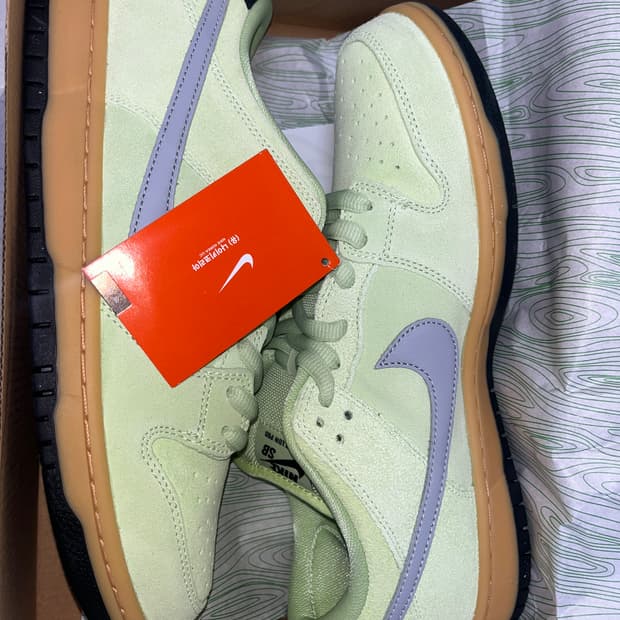 Nike 덩크 sb 버두고 마운틴 (리퀴드 라임) 290 