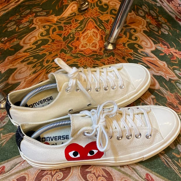 꼼데가르송 컨버스 척테일러 275 화이트