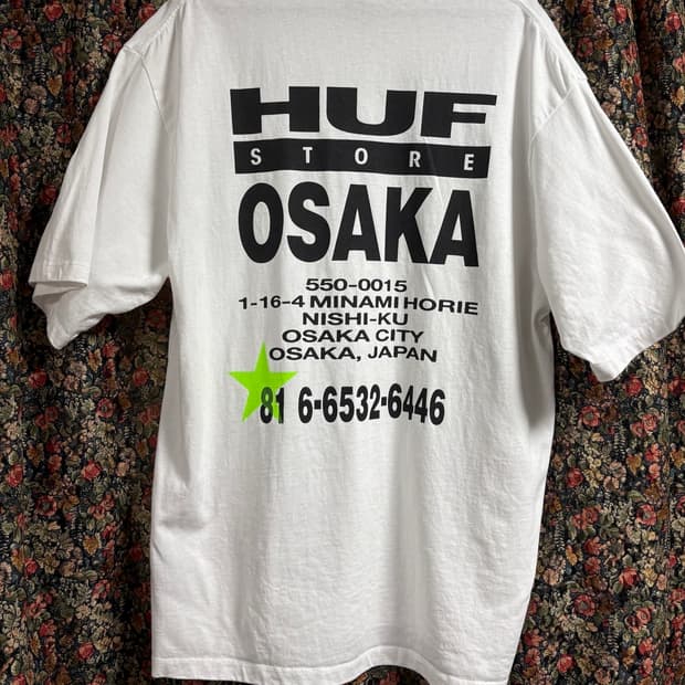 Huf 오사카 반팔티셔츠