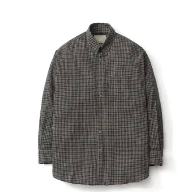 (새상품)포터리 루즈드셔츠 블랙체크 2 초판