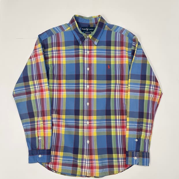 폴로 랄프로렌 마드라스셔츠 
