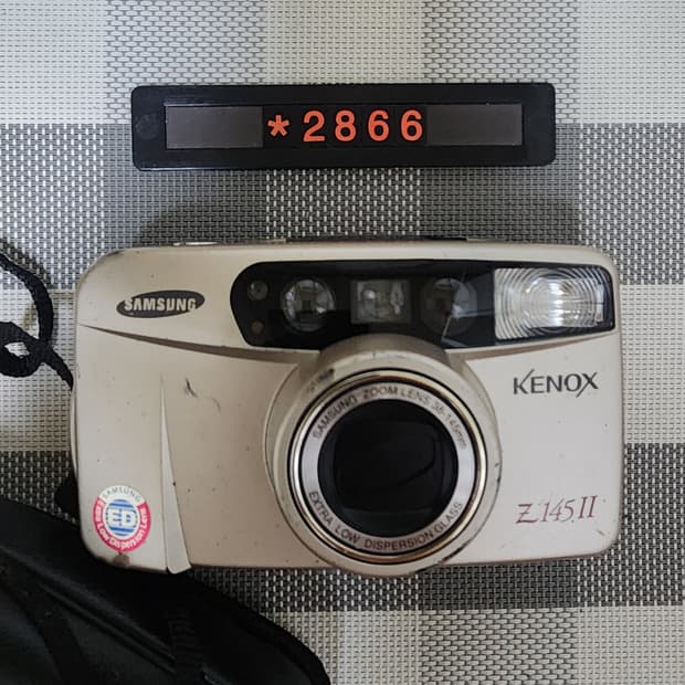 삼성캐녹스 Z 145 ll 필름카메라 파우치포함