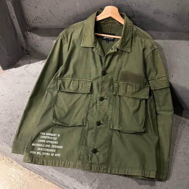 90s 쇼트 유틸리티 필드자켓 