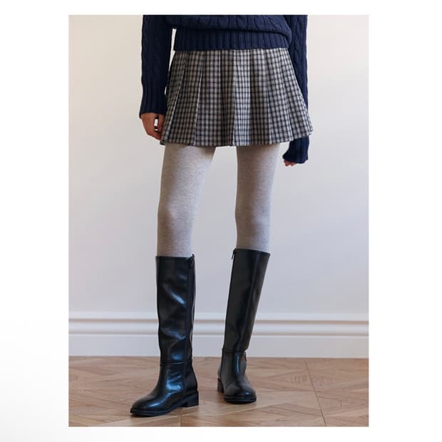 rolarola 로라로라 체크 플리츠 스커트