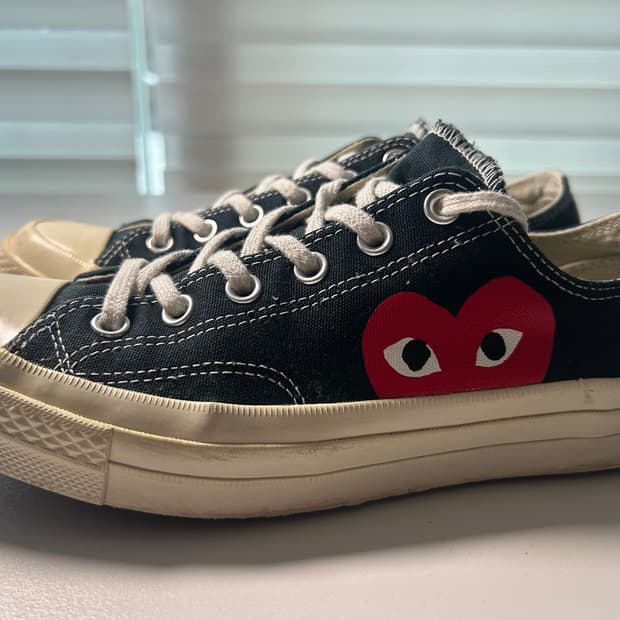 꼼데가르송 컨버스 블랙 260