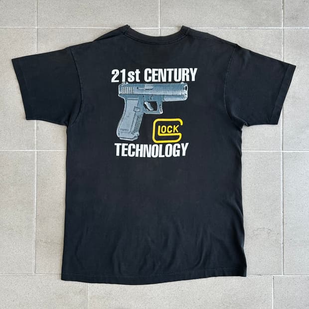90s 빈티지 글록 티셔츠 XL GLOCK
