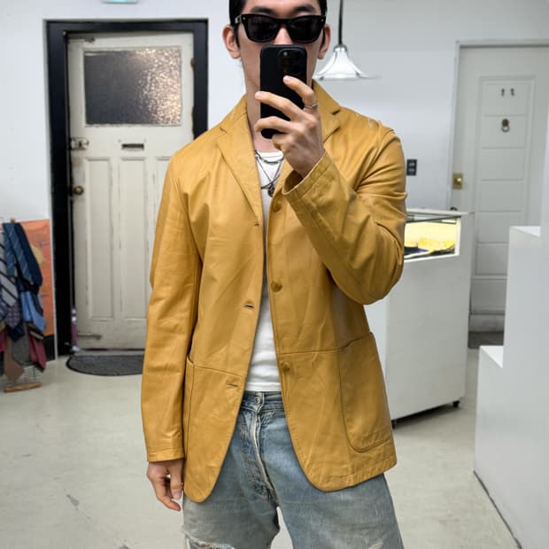 MEN'S MELROSE 레더 자켓