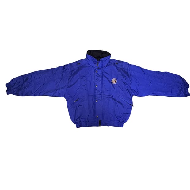 빈티지 90s 오토레이싱팀 재규어 봄버 자켓 M