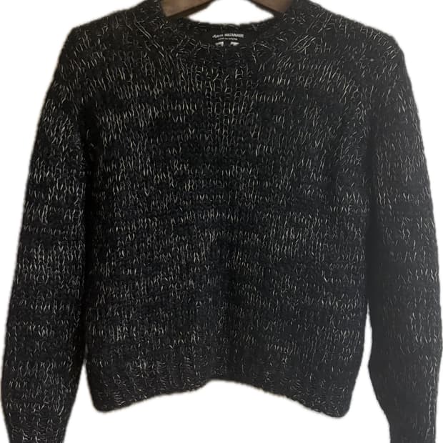 준야와타나베 블랙 니트